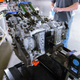 Illustration for article titled Mazda's All-Conquering 700 HP Four-Rotor Le Mans Engine Has The Coolest Intake Ever